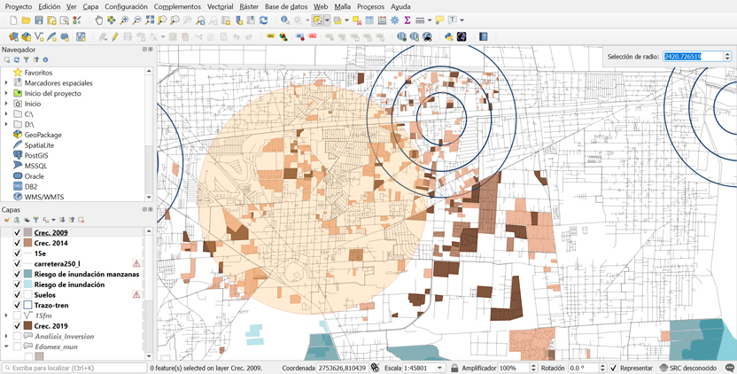 Datos Economicos Segun el Espacio Geografico
